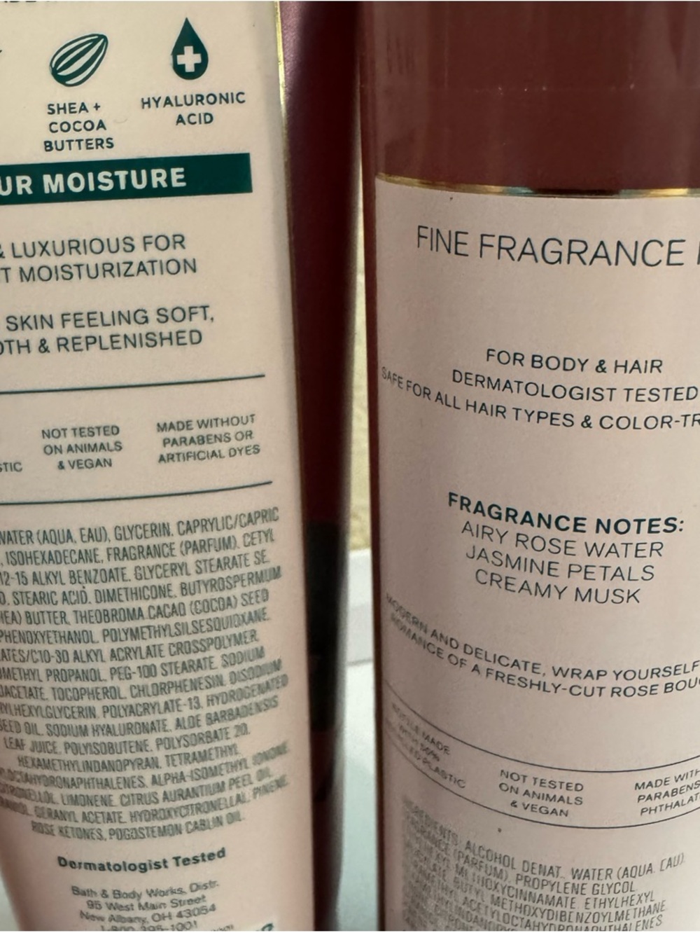 NWT Bath & Body Works 3pc Rose Set - Picture 9 of 11